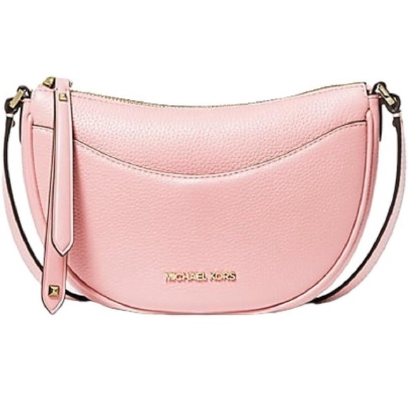 Michael Kors Handbags - BNWT  Michael Kors Baby Pink Crossbody – 100% Leather & Sealed!